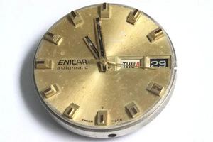Enicar AR 1147 automatic movement for spares restore - Bild 1 von 3