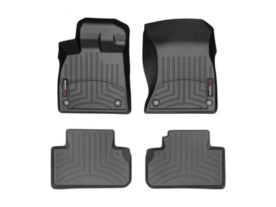 WeatherTech Floorliner для Audi Q5 PHEV 2020-2025 годов выпуска - 1-й и 2-й ряд, черный - Изображение 1 из 4