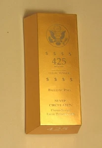 Van Buren Presidential Dollar Ballistic Roll 50 Uncirculated 425 Net Grams - Picture 1 of 9