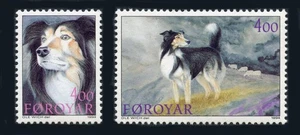 Färöer Inseln: 1994 Schäferhunde (266-267) postfrisch - Bild 1 von 1