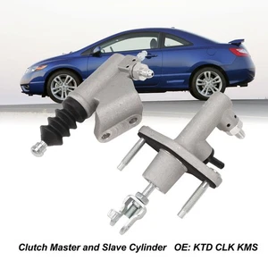Clutch Master Slave Cylinder Rustproof Complete Master Cylinder Slave Kit High - Picture 1 of 12