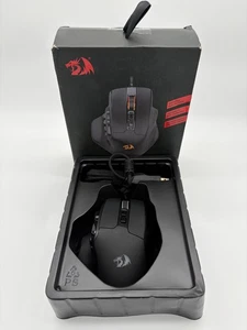 Redragon M811 Aatrox MMO Gaming Mouse, 15 Programmable Buttons Wired RGB Mouse - Picture 1 of 2