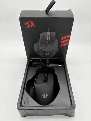Redragon M811 Aatrox MMO Gaming Mouse, 15 Programmable Buttons Wired RGB Mouse - Image 1 of 2