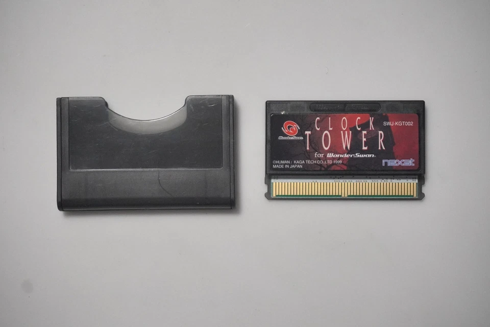 WonderSwan Clock Tower  + protector Japan WS game US Seller - Image 1 of 1
