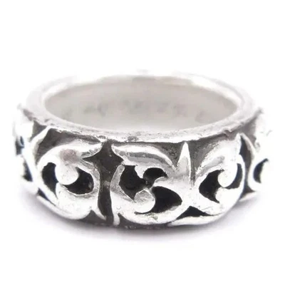 Auténtico Anillo de Eternidad Cromo Corazones Vid Talla 5.5 925 Foto 1 de 4