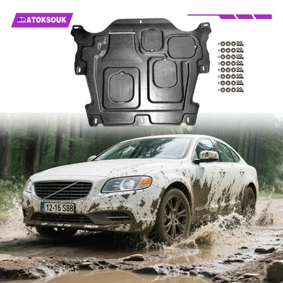 Front Skid Plate For Volvo S80 2012-2016 Underbody Engine Splash Shield Cover - Image 1 of 4