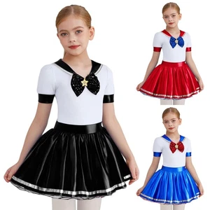 Mädchen Uniform Kawaii Seemann Maskerade Kleid Schulmädchen Kostüme Halloween - Picture 1 of 41