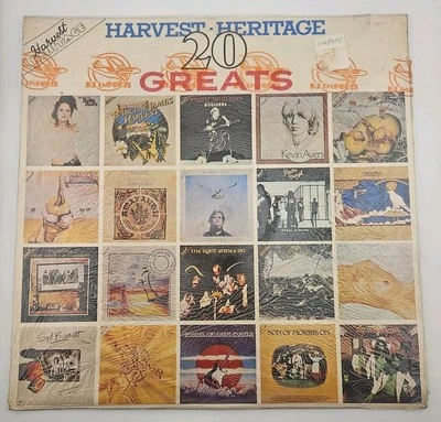 Harvest Heritage 20 Greats Vinyl Lp ~ Sealed ~ UK 1st NM Syd Barrett Deep Purple - Image 1 of 4