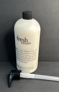 Philosophy Fresh Creme Shampoo Duschgel Schaumbad 32 Oz versiegelt + Pumpe - Bild 1 von 8