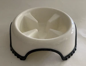 JW Pet Company Skid-Stop Slow Feed Hundenapf Jumbo weiß - Bild 1 von 4