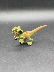 Lego Jurassic Park Pyroraptor Mini Figure Green-Brown - Picture 1 of 10