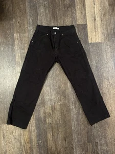 Levi’s Pantalone Uomo Carpentiere Nero 32x32 Abbigliamento da Lavoro Utility Jeans - Foto 1 di 13