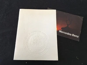 1969 1970 Mercedes Euro Lieferprospekt 280 S SE SEL 300SEL 280SL 600 Katalog - Bild 1 von 11