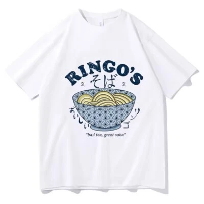 Anime Blue Eye Samurai Cartoon TShirt Pure Cotton Unisex Fashion T Shirt - image 1 of 4