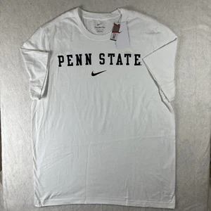 Nike Penn State Nittany Lions Short Sleeve T-Shirt Men's Size XL New White - Picture 1 of 5