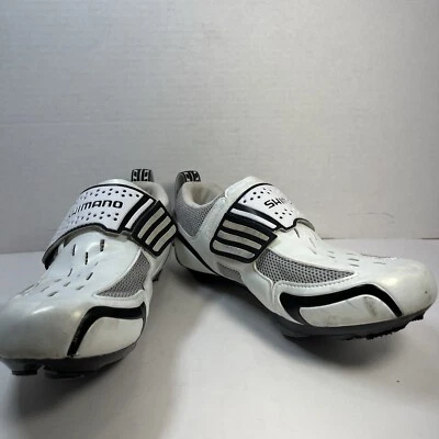 Shimano SH-TR31 Triatlón Ciclismo Zapatos Unisex EU 40 US 6.5 Blanco Negro Foto 1 de 4