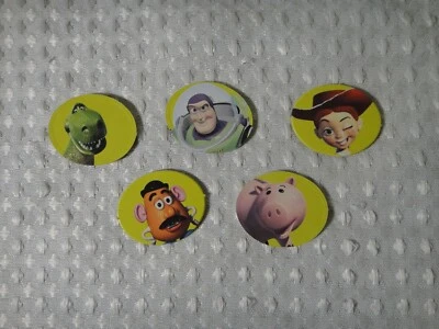 2009 Pixar Toy Story Yahtzee Jr Peças de Reposição Pontuação Azulejos Fichas Verde - Imagem 1 de 2