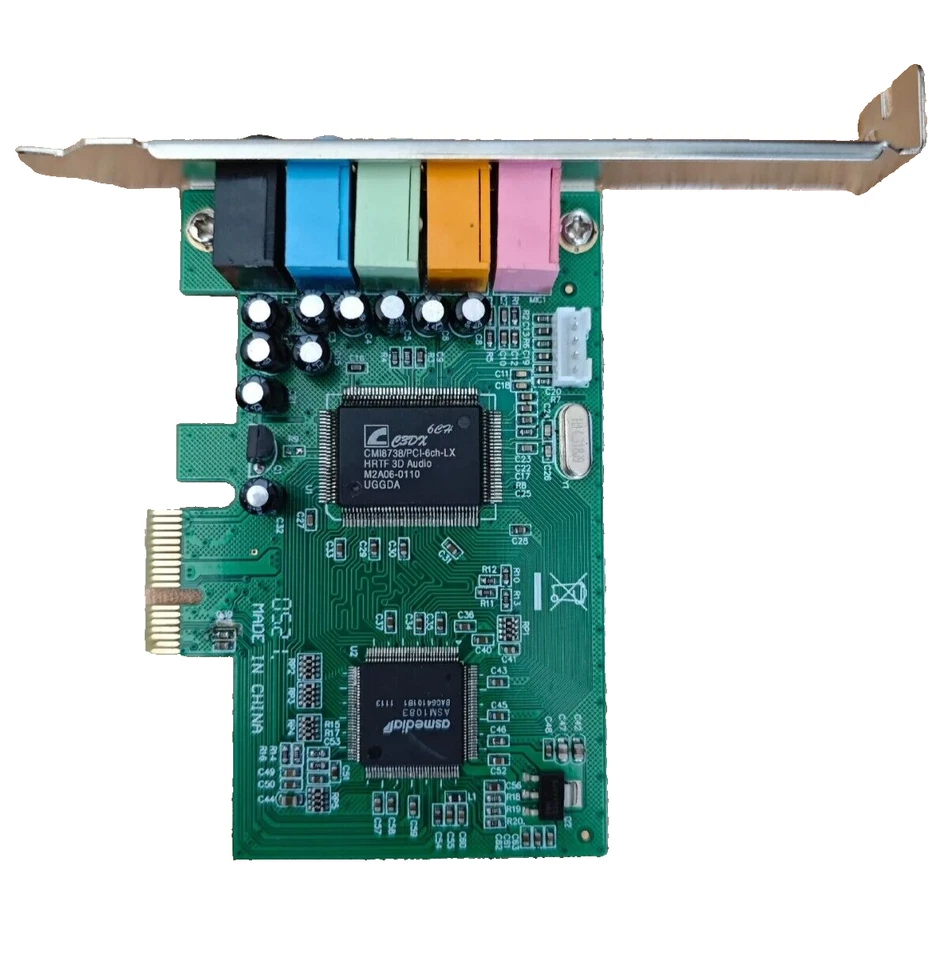 CMI8738  PCI-6CH C3DX series /PCI-Based HRTF 3D Extension Positional Audio Chip - Image 1 of 4