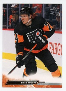 2022-23 Upper Deck #137 Owen Tippett - Philadelphia Flyers BASE HOCKEY CARD QTY