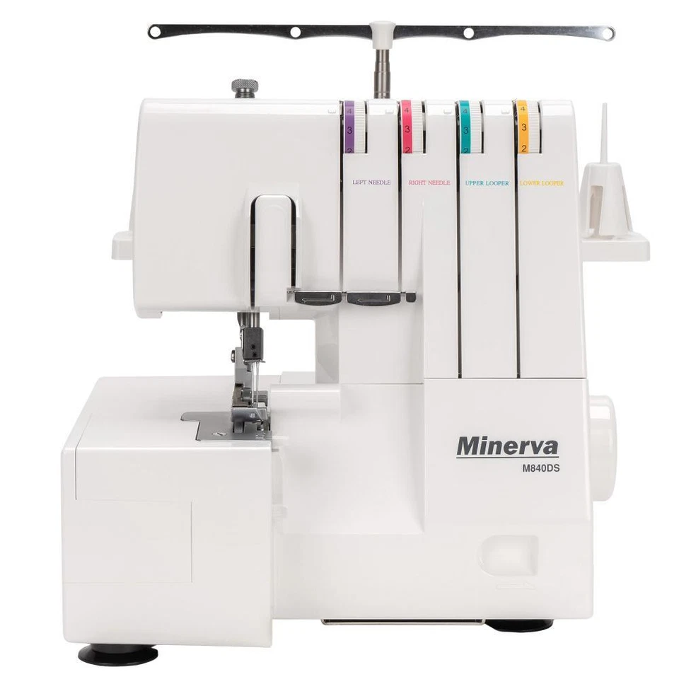 Minerva M840DS 4 Faden Overlock Nähen, Schneiden und Versäubern in Einem - Bild 1 von 4