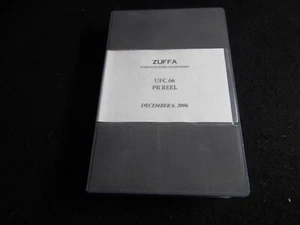 Vintage UFC 66 PR Reel Zuffa Ultimate Fighting Championship Beta Tape - Picture 1 of 6