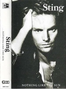 Sting Nothing Like The Sun CASSETTE ALBUM ROCK Soft Rock, Pop Rock Clear Shell - Picture 1 of 10