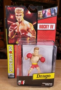 Rocky IV Big Screen Superstars Drago Mini Figure [Red Trunks] - Picture 1 of 15