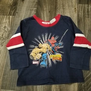 Vintage Marvel Heros The Thing And Spiderman Marvel Comics T-Shirt Youth Boys 4 - Picture 1 of 12