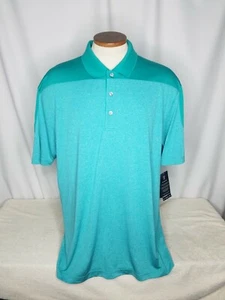 Camisa polo de golf manga corta PGA TOUR XXL/XXG 100 % poliéster puerto azul brezo - Imagen 1 de 5