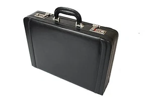 Neue erweiterbare Kunstleder Executive Pilot Business Arbeit Aktentasche Tragetasche - Bild 1 von 12