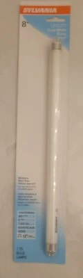 Sylvania UTILITY 8W cool white T5 Miniature Bipin base bulb 12" 4000K 385 Lumens - Image 1 of 3