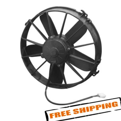 SPAL 30102025 12.00" High Performance Pusher Fan with Straight Blades, 12V - Image 1 of 4