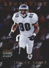 1998 Leaf Rookies and Stars Longevity Eagles Football Card #70 Irving Fryar /50
