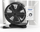 Stainless Steel Crawl Space Vent Fan -540 CFM Air Out Ventilation Fan with Humid