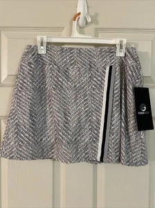 Foray Golf Women's 15.5” FAUX WRAP Skort, Large Warm Boucle - Picture 1 of 3