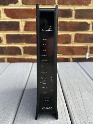ZYXEL C3000Z CenturyLink Dual-Band Modem WiFi Router DSL Tested Working - Image 1 of 4