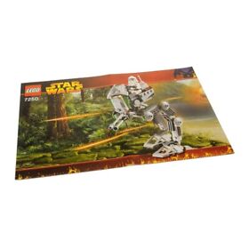 1x LEGO Building Instruction for Set Star Wars Episode 3 Clone Scout Walker 7250