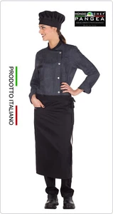 Giacca Cuoco Chef Donna Sartoriale Antimacchia Danimarca Jeans Pangea Ultima XL - Imagen 1 de 6