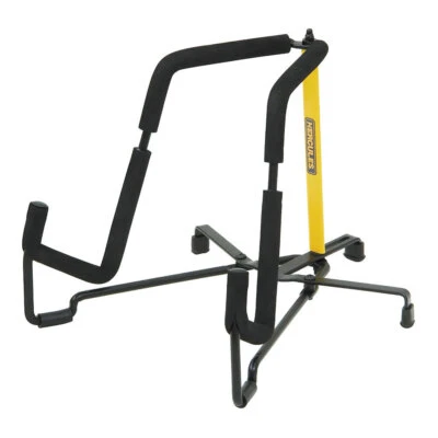 Hercules Travelite Fold Away Electric Guitar/Bass Stand/Holder Foldable Rack BLK - image 1 of 4