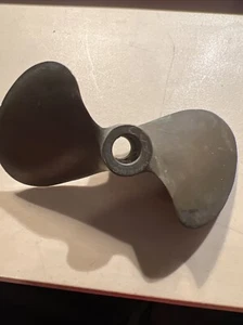 Vintage Solid Brass Kaminc Racing Outboard Prop - Picture 1 of 10