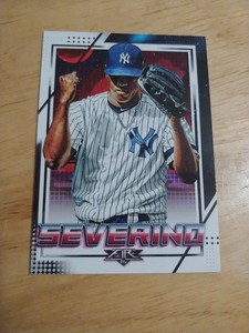 Luis Severino 2020 Topps Fire #4 New York Yankees