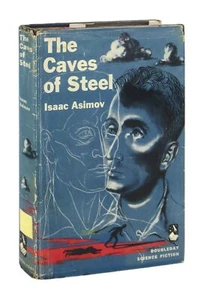 Isaac Asimov / The Caves of Steel / First Edition, 1954 / Ex-library - Picture 1 of 2