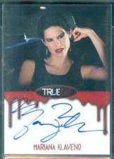 2012 Mariana Klaveno Rittenhouse HBO True Blood Premiere Autograph Card Lorena