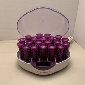 Remington Body Waves H-1080N Hot Roller Ionic Hair Curlers Purple Works NO CLIPS - Picture 1 of 10