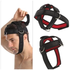 Head Training Harness Neck Strength Training Strap Portable Neck Trainer Outdoor - Picture 1 of 15