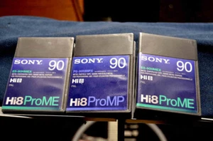 Sony E5-90HMEX Hi8 Metal-E x2 + 1x P5-90HMPX - Foto 1 di 3