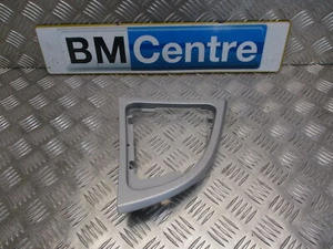 BMW 1 SERIE E81 E82 E87 E88 HANDGETRIEBE STICK GAMASCHE KUNSTSTOFFVERKLEIDUNG SILBER - Bild 1 von 6