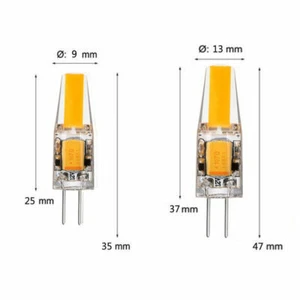 G4 3W 6W 12V Led Bulb G9 8W 220V SMD Lamp white Replace Halogen cob X5 X10 - Picture 1 of 11