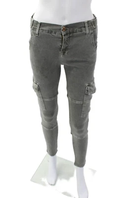 NSF женщин Винсент узкие ноги грузовые джинсы серый хлопок смесь размер 25 - Изображение 1 из 4