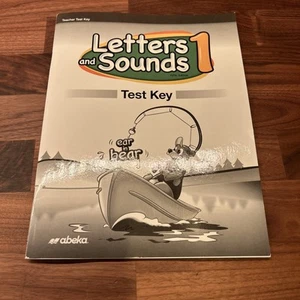 Abeka 1st Grade Letters And Sounds Test Key 5th Ed. - LIKE NEW - Picture 1 of 2